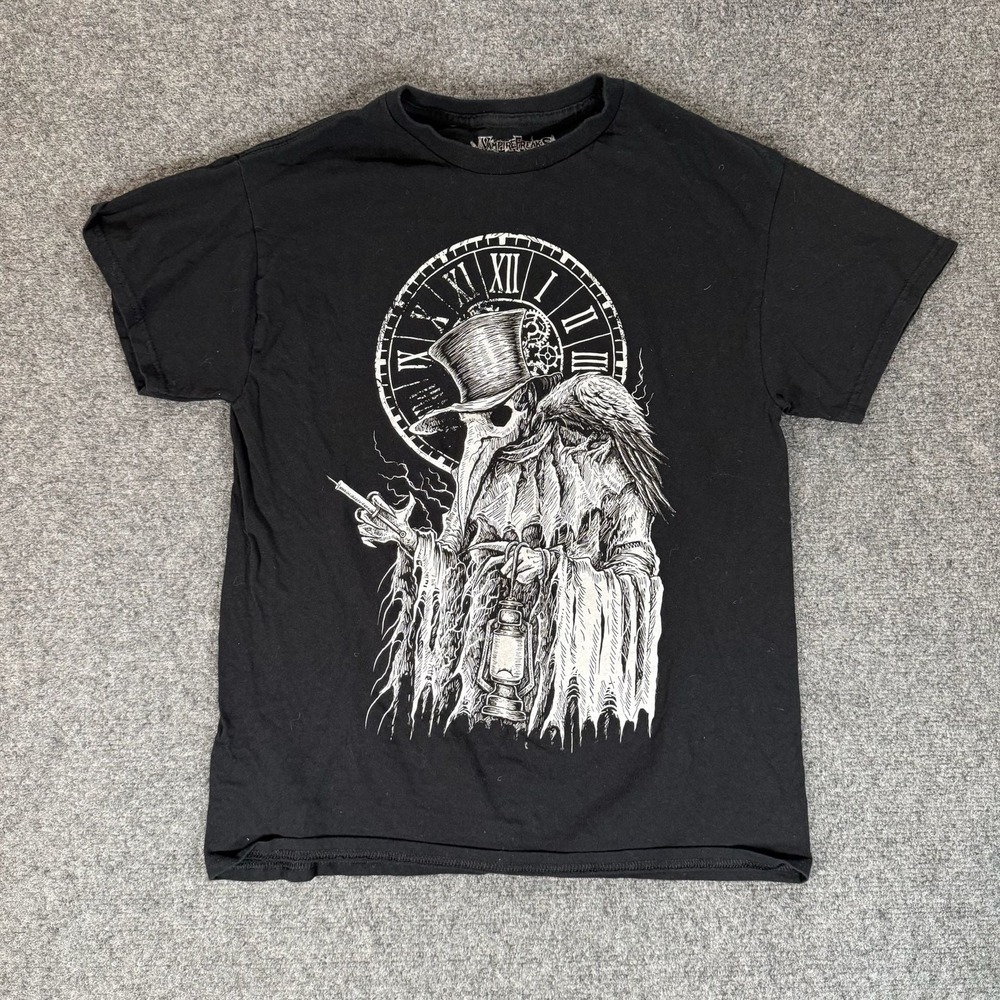VampireFreaks Clockwork Plague Doctor Graphic T-Shirt